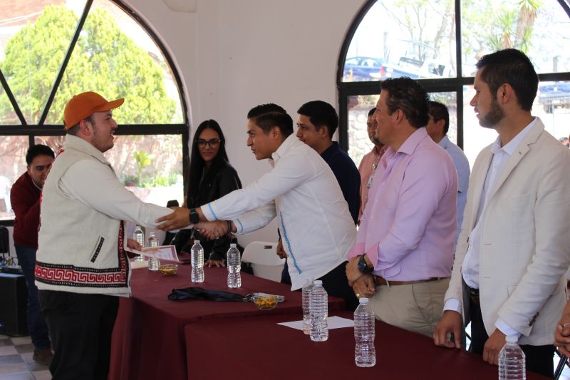 Clausura del primer curso de platería e inauguración de nuevo taller en Zacualpan